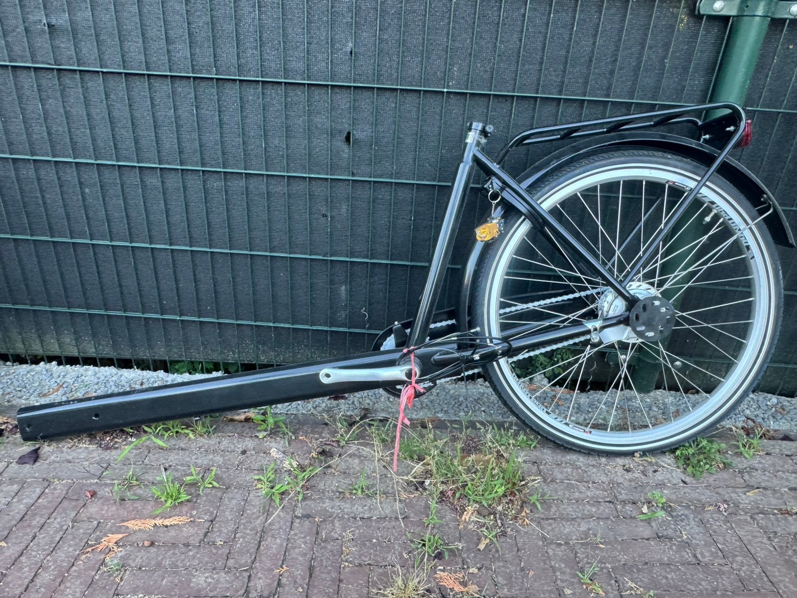 Te koop nieuwe bakfiets achterkant van babboe big 7, Ophalen of Verzenden, Nieuw, 4 kinderen of meer, Overige merken