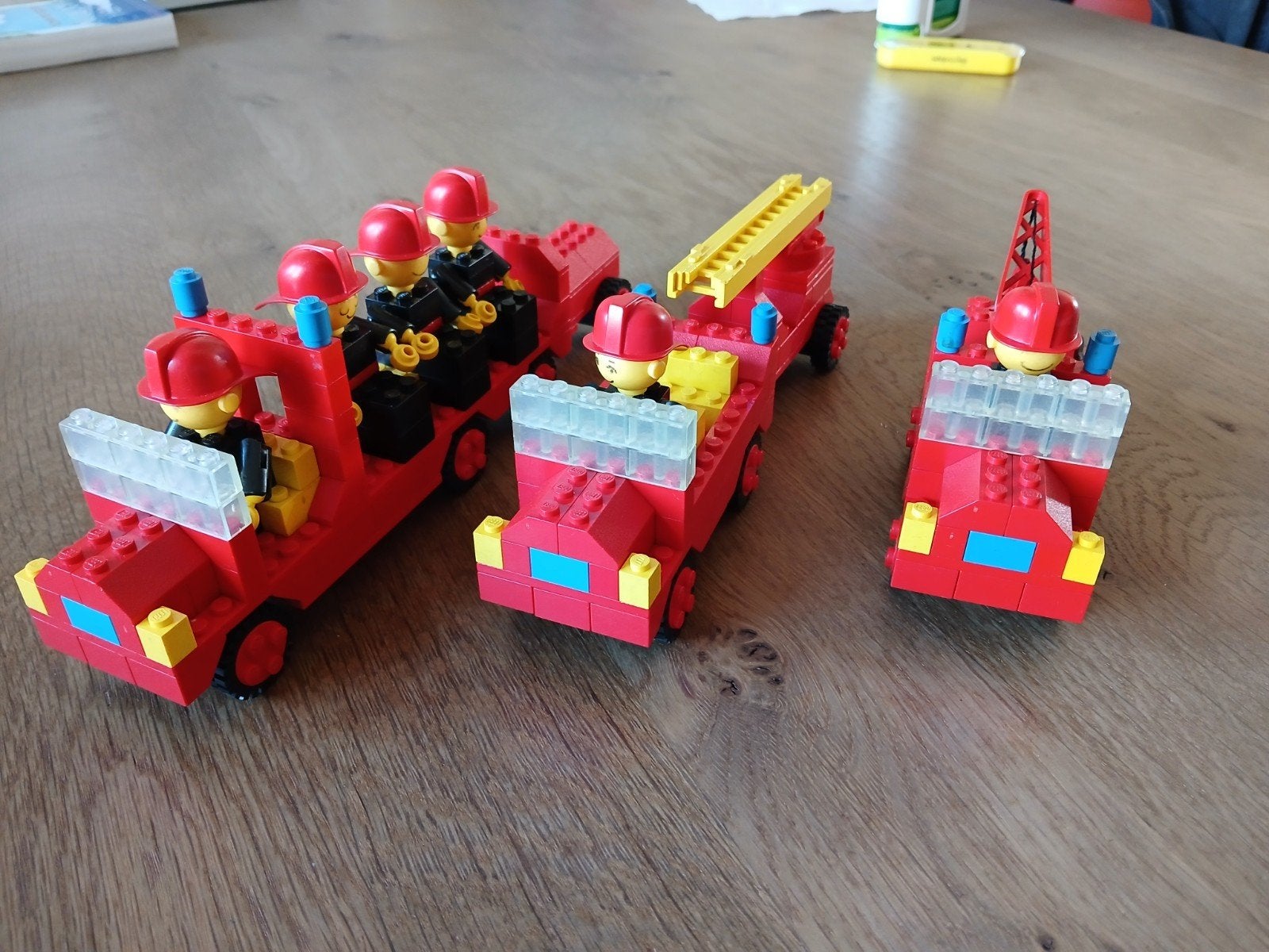 lego brandweer fireman 218-1
uitgebracht in 1977

Eventuele, Ophalen of Verzenden, Gebruikt, Lego