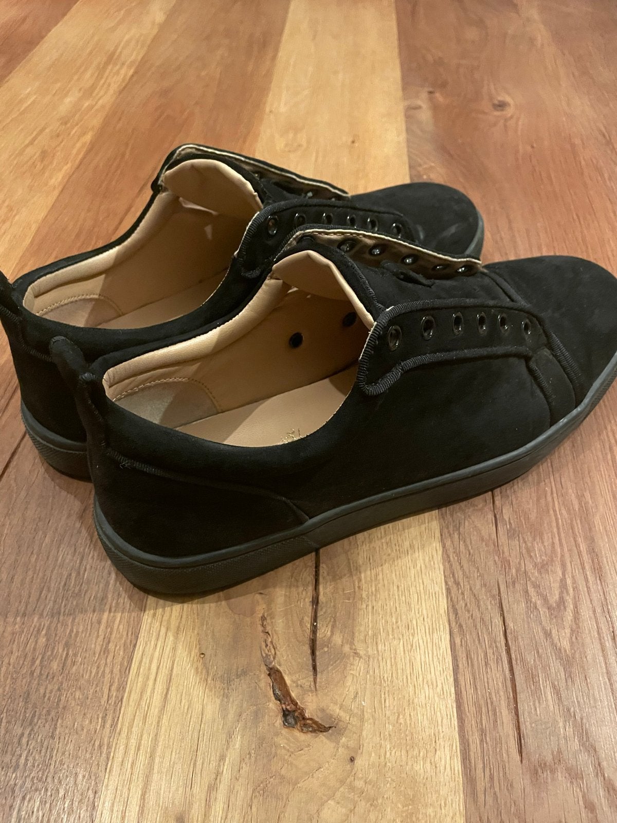 Christian Louboutin Sneakers Zwart Maat 43, Ophalen of Verzenden, Gedragen, Zwart, Sneakers of Gympen
