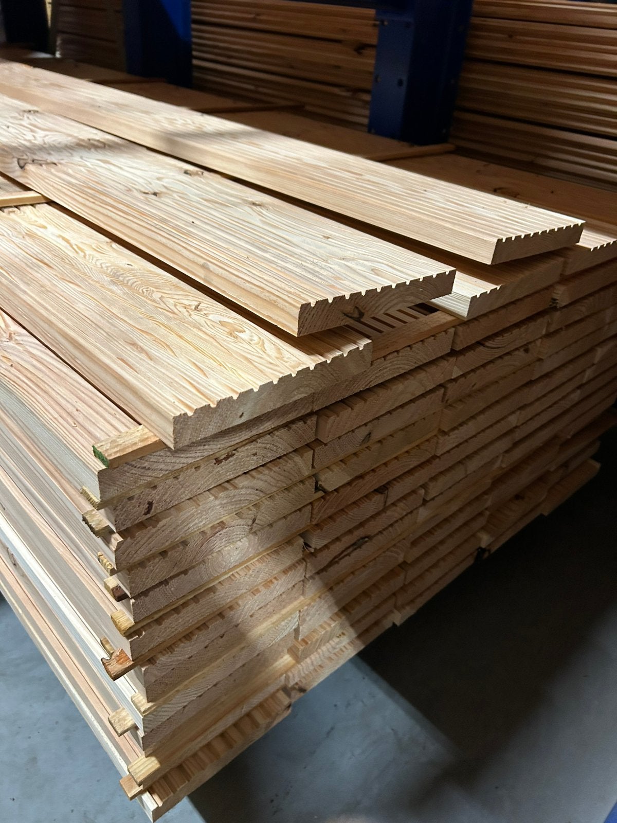 Lariks vlonderplanken / terrasplanken 26x190mm, Tuin en Terras, Ophalen, Nieuw, 250 cm of meer, Planken