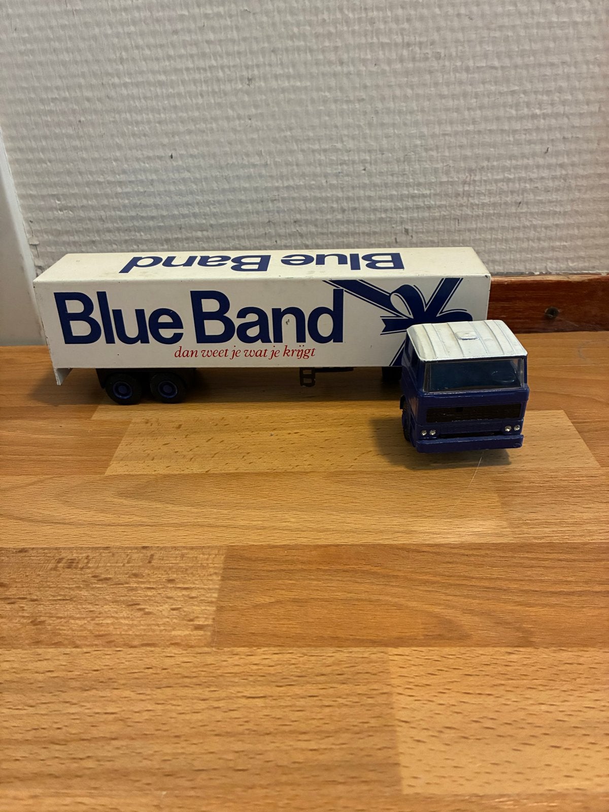 Lion Toys DAF vrachtwagen Blue Band, Hobby en Vrije tijd, Modelauto's | 1:50, Ophalen of Verzenden, Gebruikt