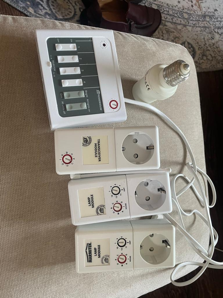 X10 Powerhouse Domotica Set: Modules & Afstandsbediening, Ophalen of Verzenden, Gebruikt
