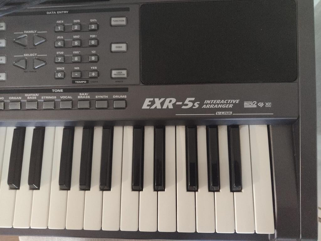 Roland EXR-5s Interactive Arranger Keyboard, Ophalen, 61 toetsen, Roland