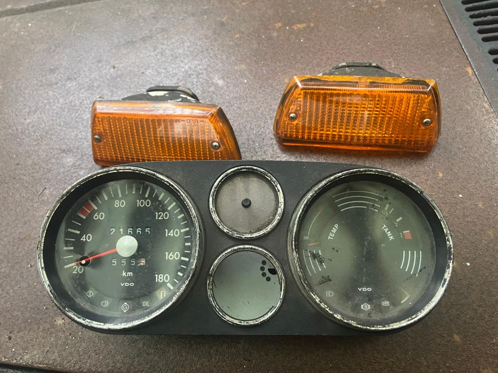 VW type 411/412 tellers instrumentencluster knipperlichten, Ophalen of Verzenden