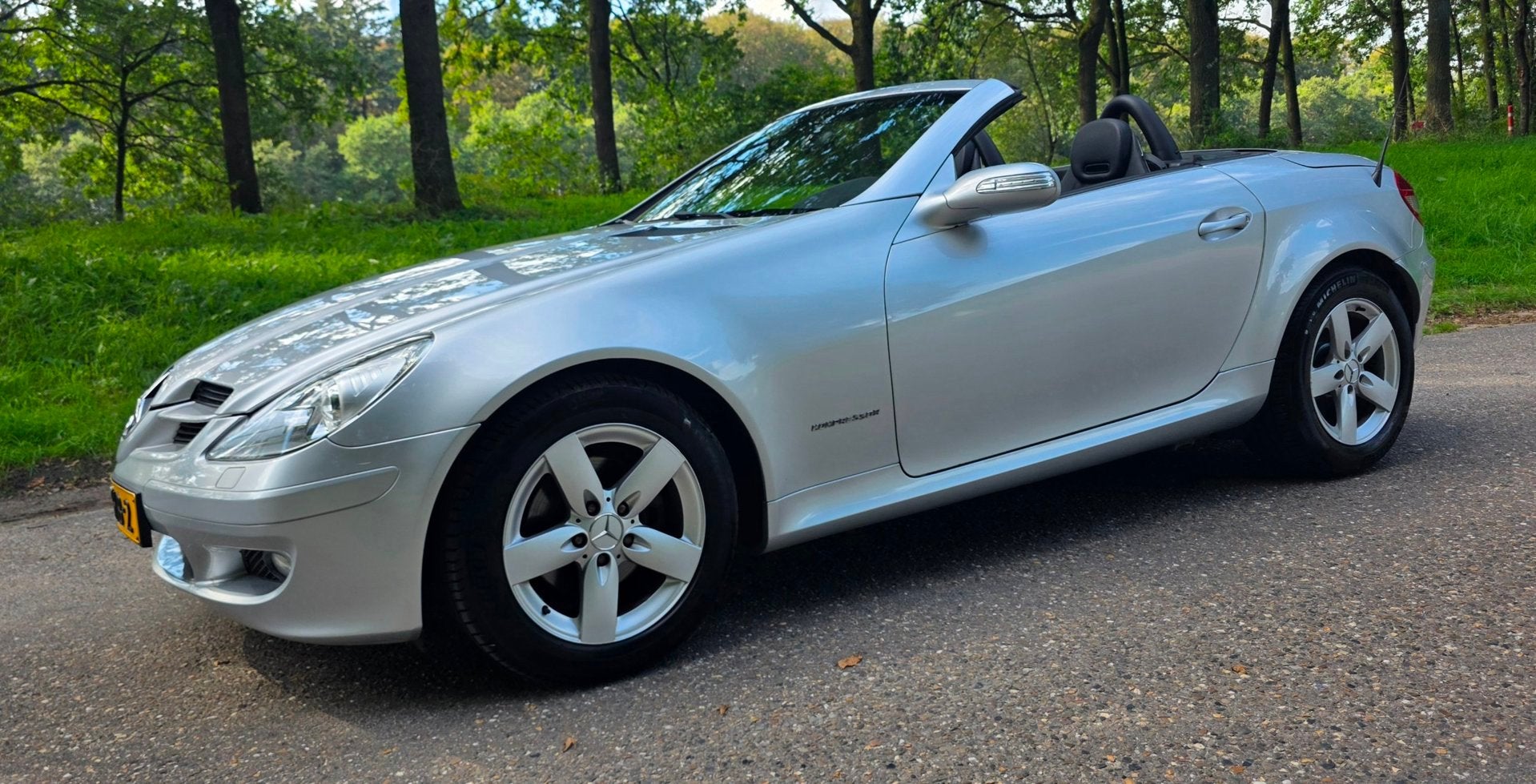 Mercedes-Benz SLK-klasse 200 Kompressor - Automaat - Leder -, Automaat, Achterwielaandrijving, Gebruikt, 4 cilinders