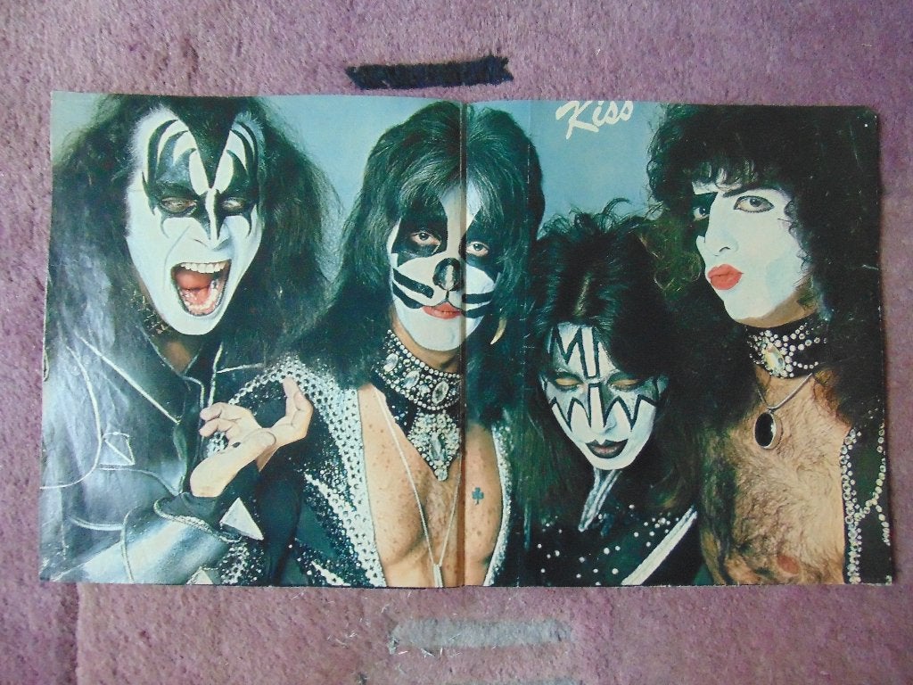 Kiss Poster, Verzamelen, Verzenden, Zo goed als nieuw, Poster, Artwork of Schilderij