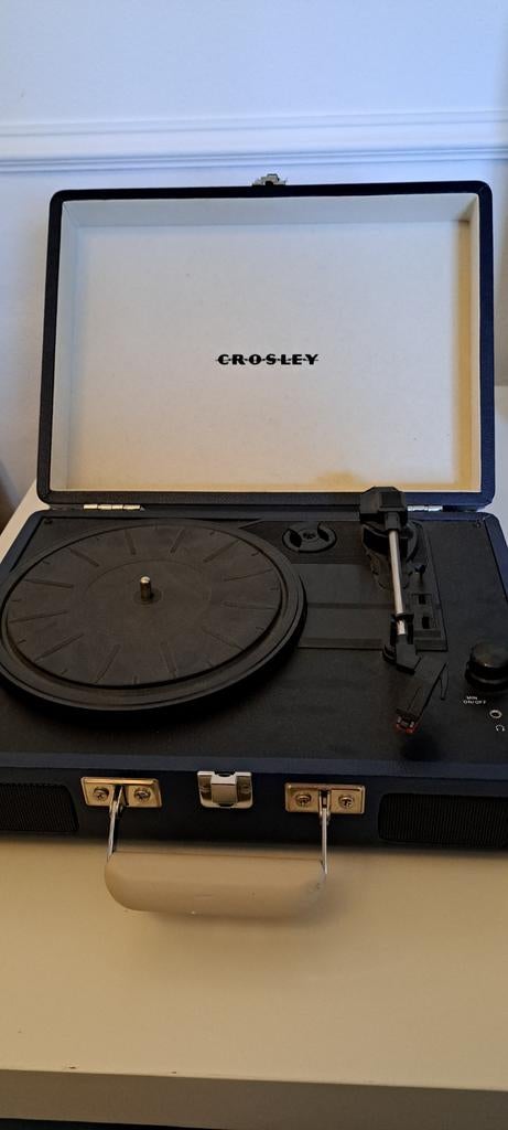 Crosley Platenspeler Koffer Model blauw, Ophalen, Zo goed als nieuw, Platenspeler, Overige merken