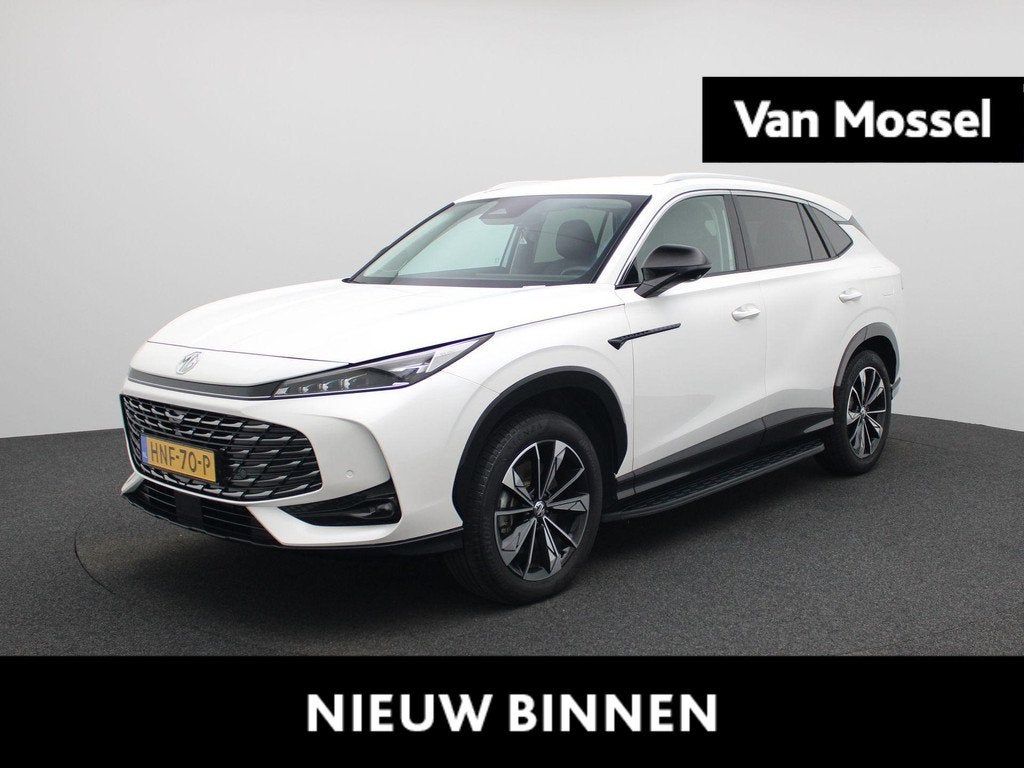 MG MG HS PHEV 1.5 Luxury Lichtmetalen velgen | 360 Camera |, Auto's, MG, 12 maanden, Stof, Gebruikt, 4 cilinders