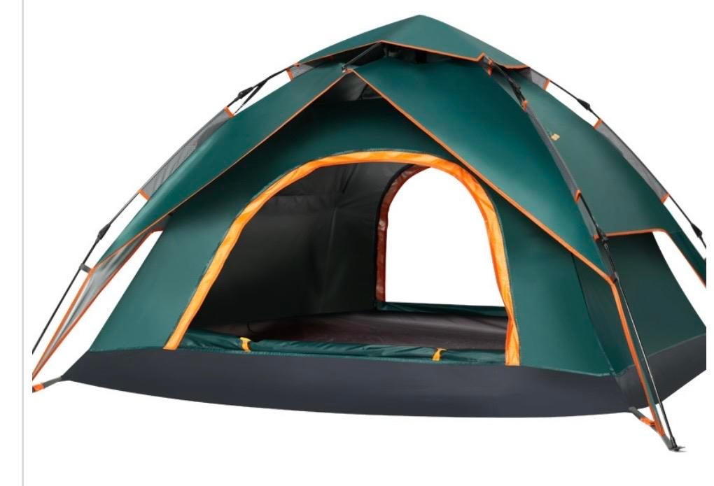 Nieuwe Easy up tent snel op te zetten kleur beige, Caravans en Kamperen, Tenten, Ophalen of Verzenden, Nieuw, Tot en met 4