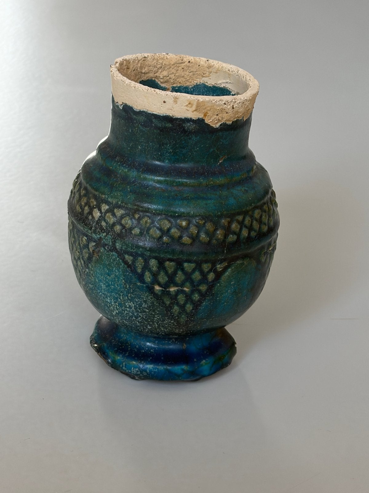 Antieke Perzische Seltsjoekische vaas, 12e-13e eeuw, Antiek en Kunst, Ophalen of Verzenden