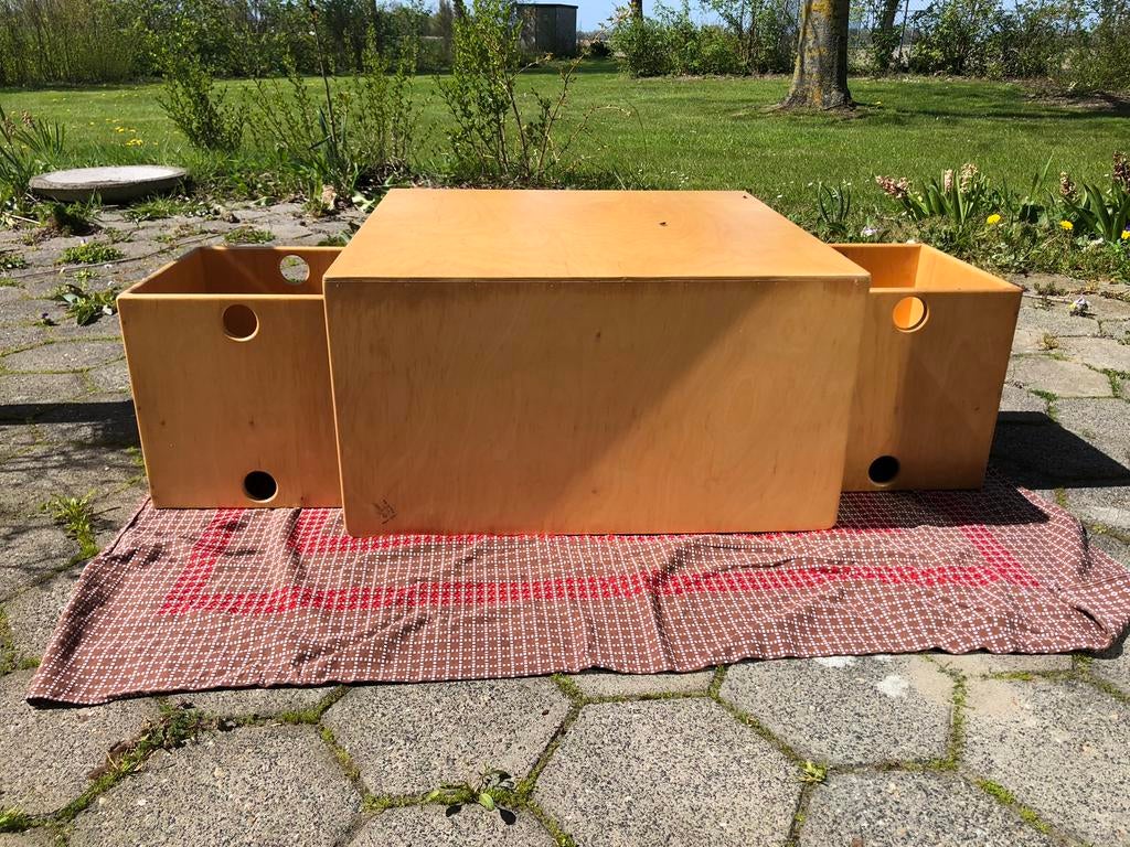 Van Dijk Toys kubus tafel en stoelen, Ophalen, Gebruikt, Tafel(s) en Stoel(en)