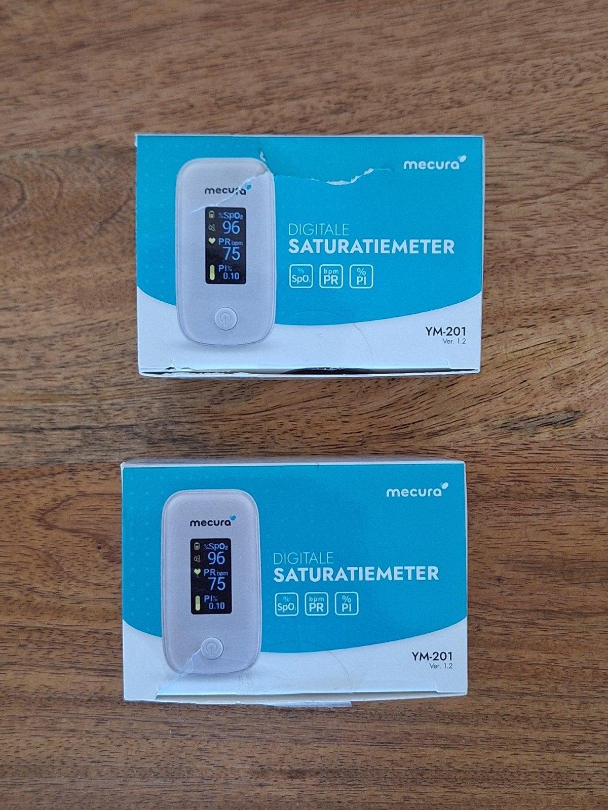 2x Saturatiemeter Mecura YM-201, Ophalen of Verzenden, Zo goed als nieuw, Overige typen