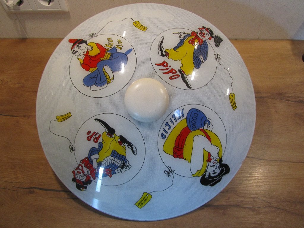 Vintage plafonnière pipo de clown, Ophalen of Verzenden, Gebruikt, Vintage
