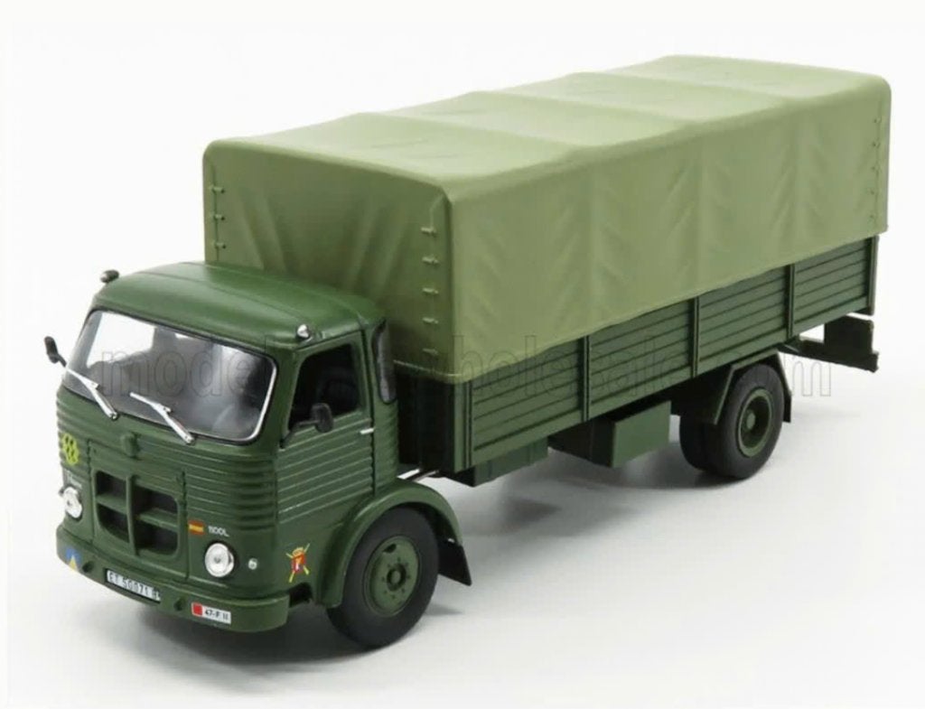 Pegaso Comet 1100L LEGERTRUCK '63 1/43 IXO Spaanse serie # 7, Verzenden, Nieuw, Bus of Vrachtwagen, Overige merken