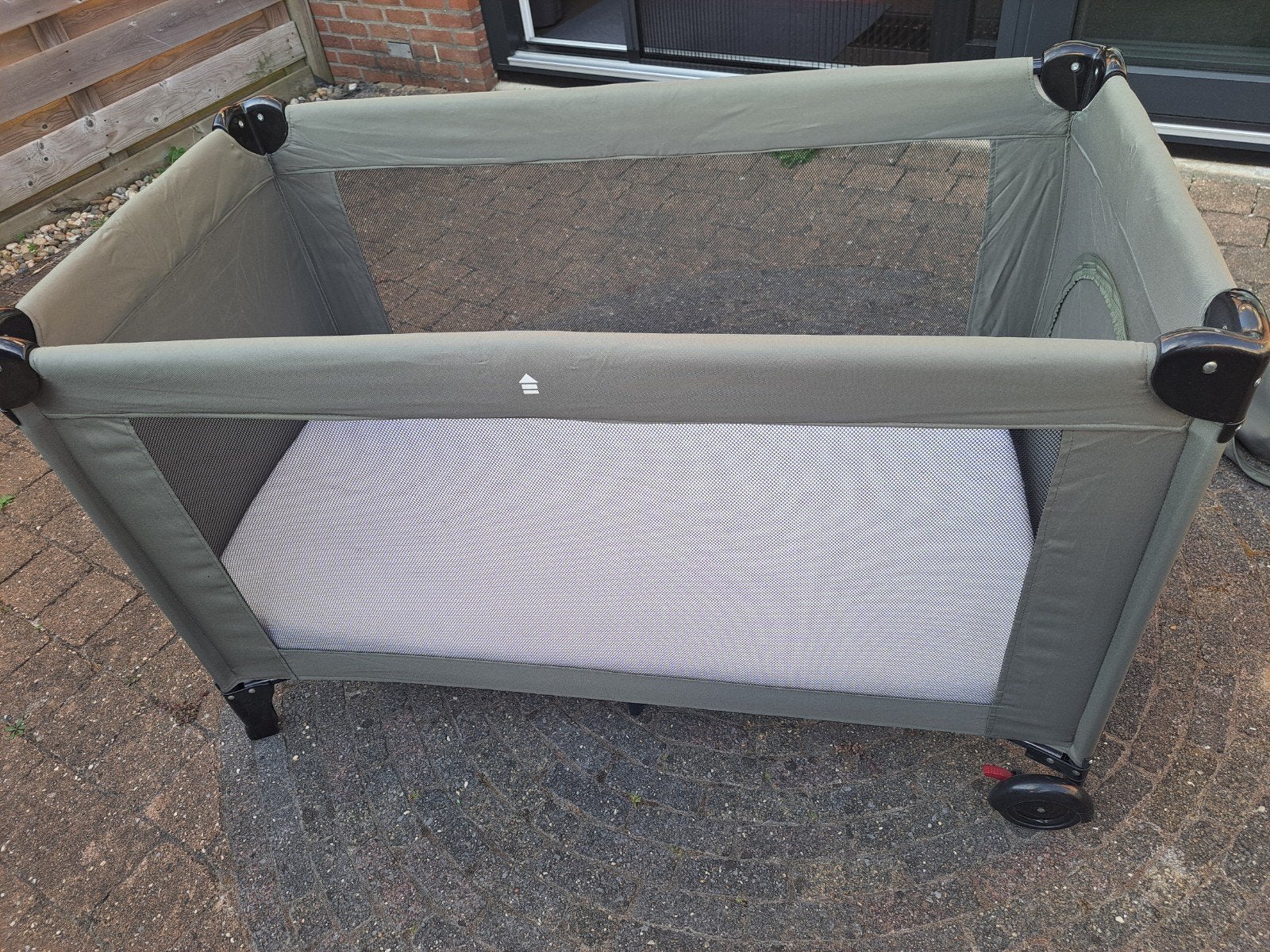 Prénatal campingbedje met Matras 60x120 cm, Ophalen of Verzenden, Gebruikt, Reisbedje