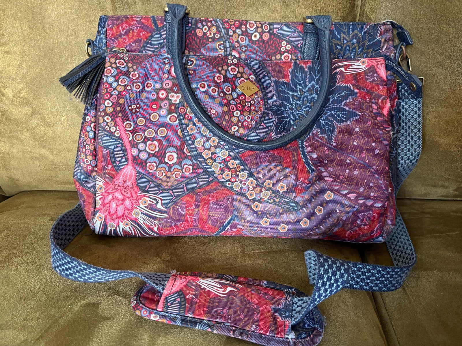 Oilily Carry All Tas - Gebruikt, Sieraden, Tassen en Uiterlijk, Ophalen of Verzenden, Gebruikt, Overige kleuren, Handtas