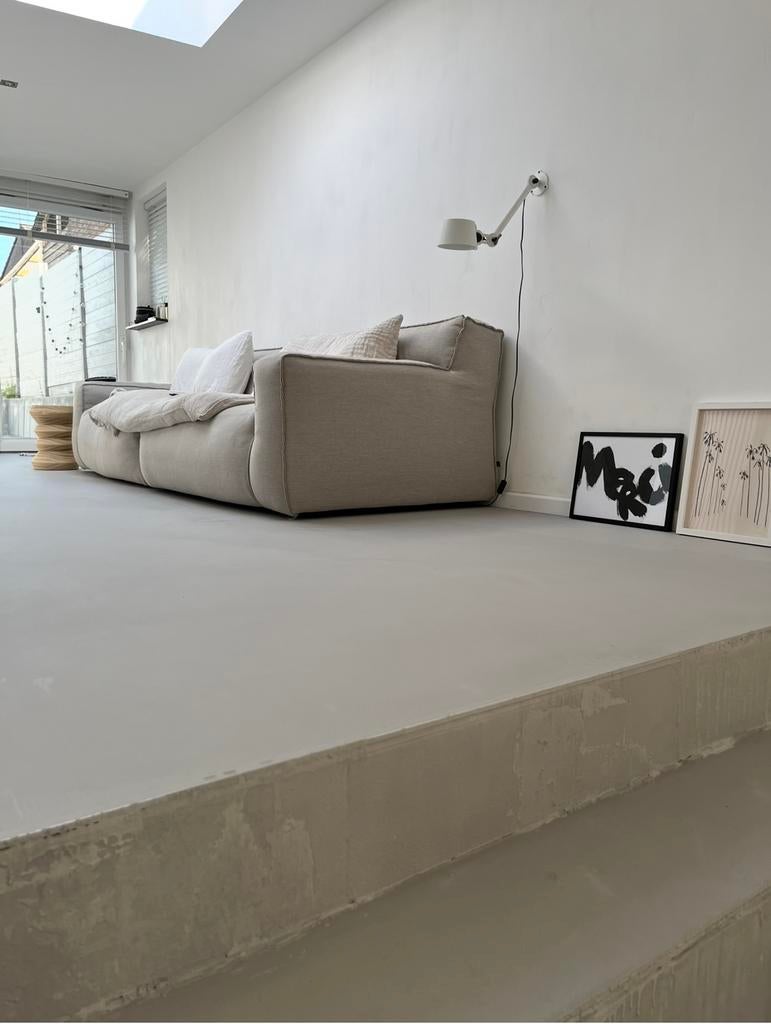 Fest Amsterdam CLAY bank - Sidney beige, Huis en Inrichting, Banken | Bankstellen, Ophalen, 250 tot 300 cm, Gebruikt, 100 tot 125 cm