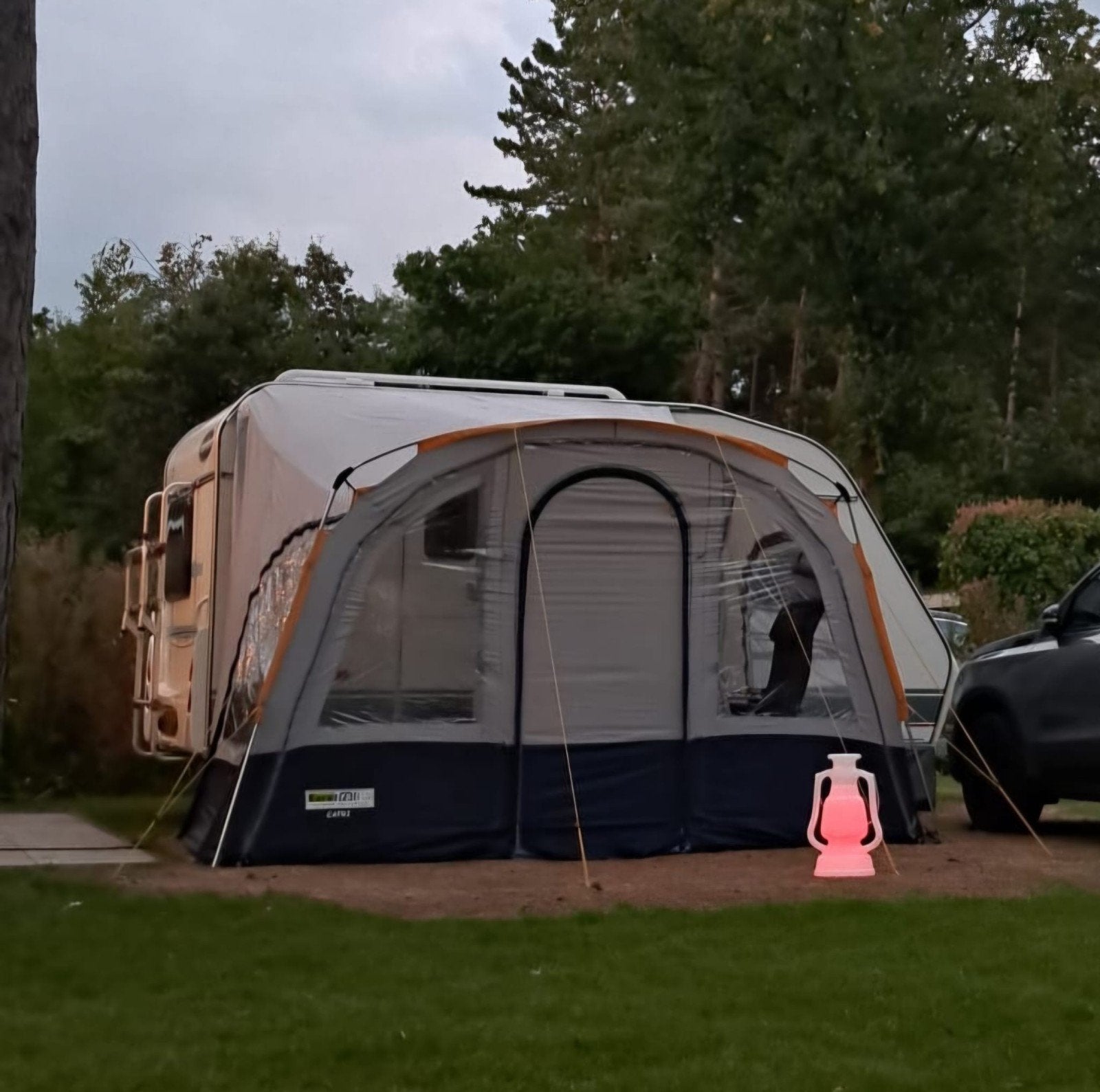 Eurotrail bus/voortent, Caravans en Kamperen, Ophalen of Verzenden