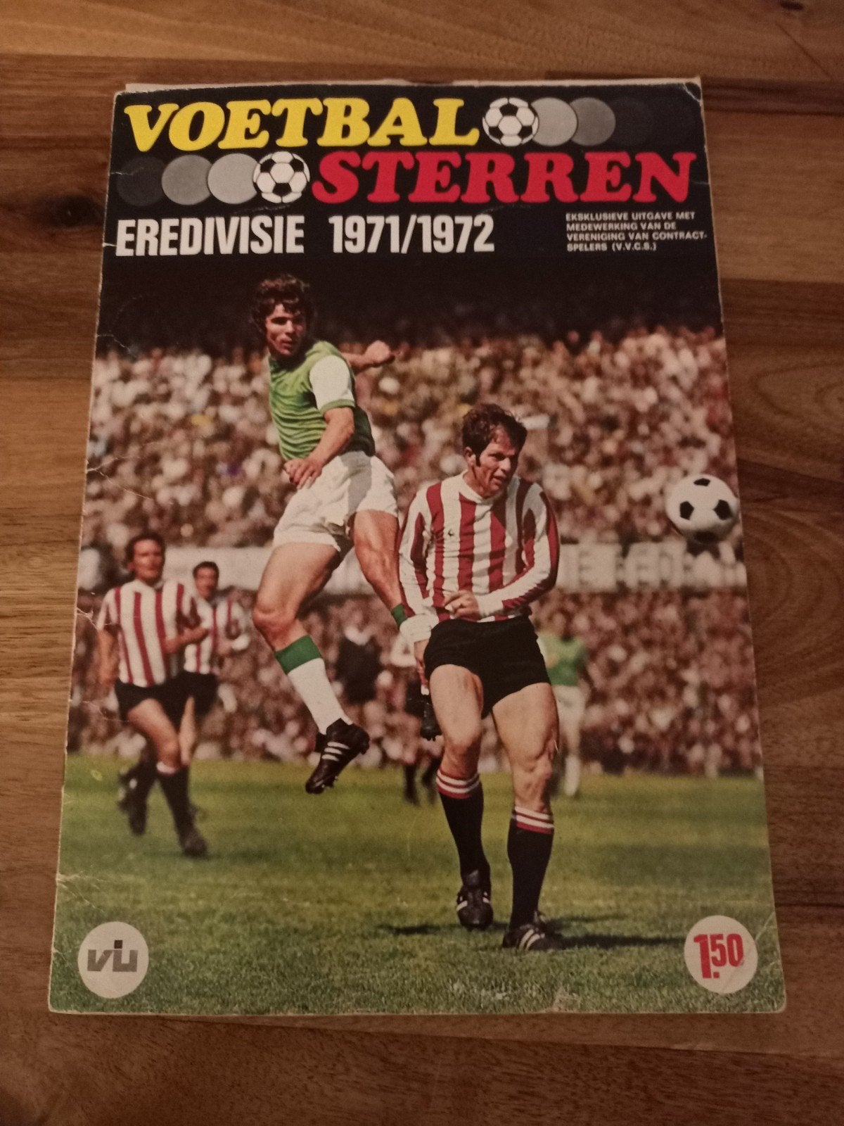 Voetbalsterren Eredivisie 1971/1972 - Compleet Album, Verzamelen, Ophalen of Verzenden, Gebruikt, Overige binnenlandse clubs, Boek of Tijdschrift