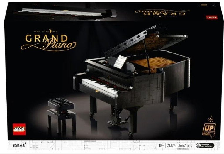 NIEUW IN DOOS: LEGO IDEAS Vleugelpiano (21323), Compleet, Lego, Nieuw, Ophalen of Verzenden