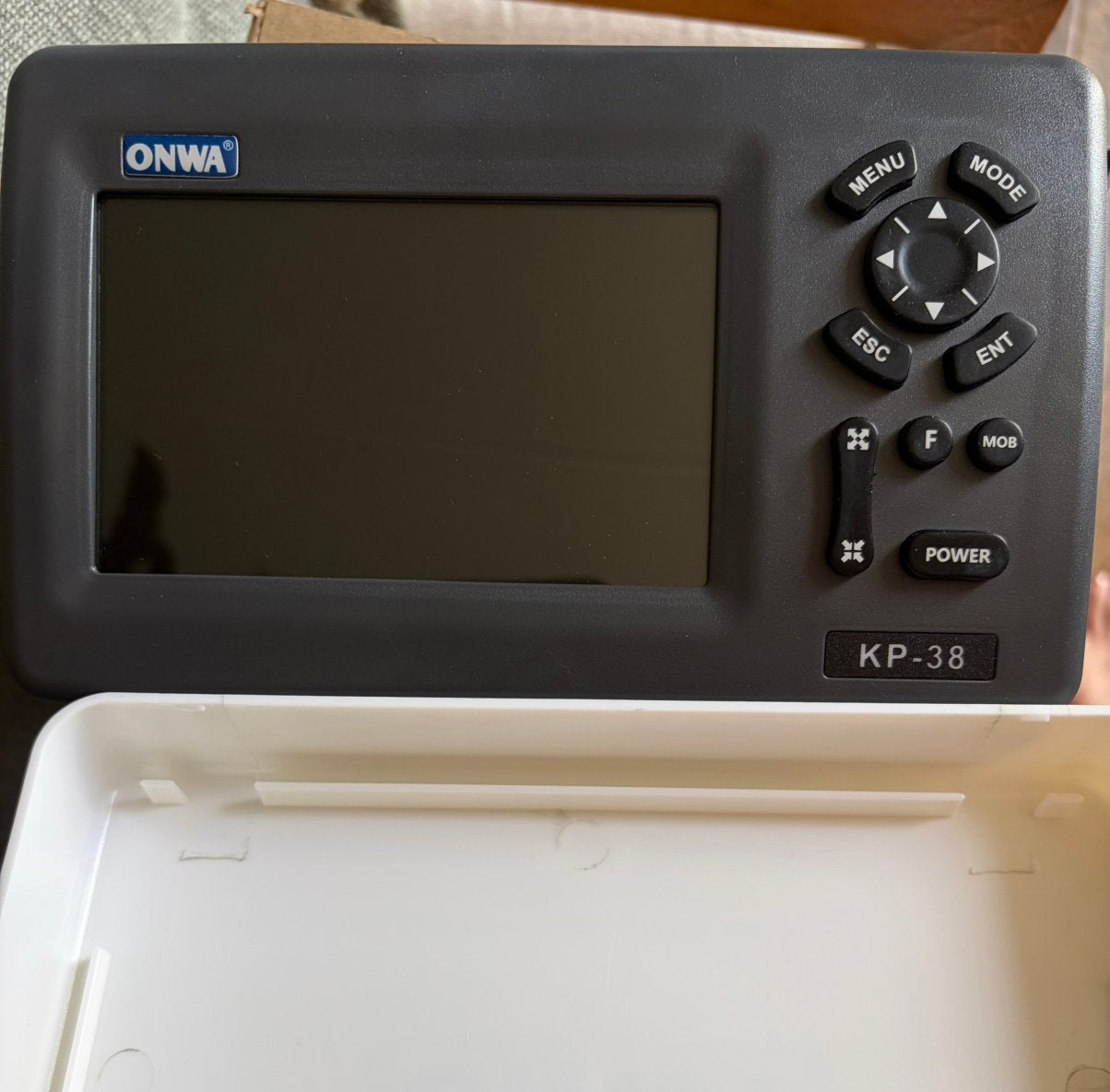 ONWA KP-38 chart plotter kaartplotter, Watersport en Boten, Ophalen, Nieuw, Kaartplotter of Fish Finder