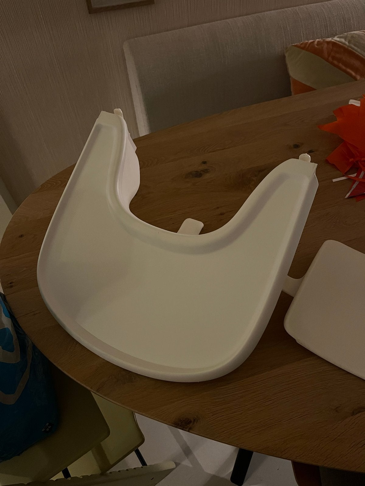Stokke babyset voor trip trap kinderstoel, Ophalen, Zo goed als nieuw, Overige typen, Afneembaar eetblad