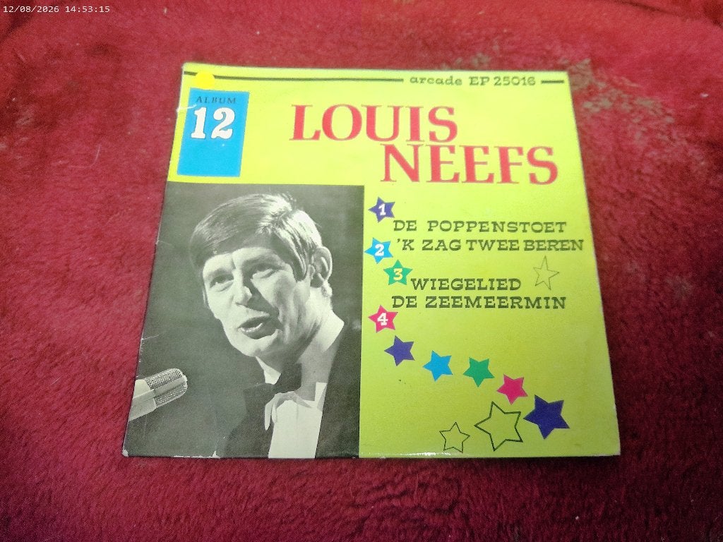 Louis Neefs - EP De Poppenstoet, 7 inch, Ophalen of Verzenden, EP, Nederlandstalig