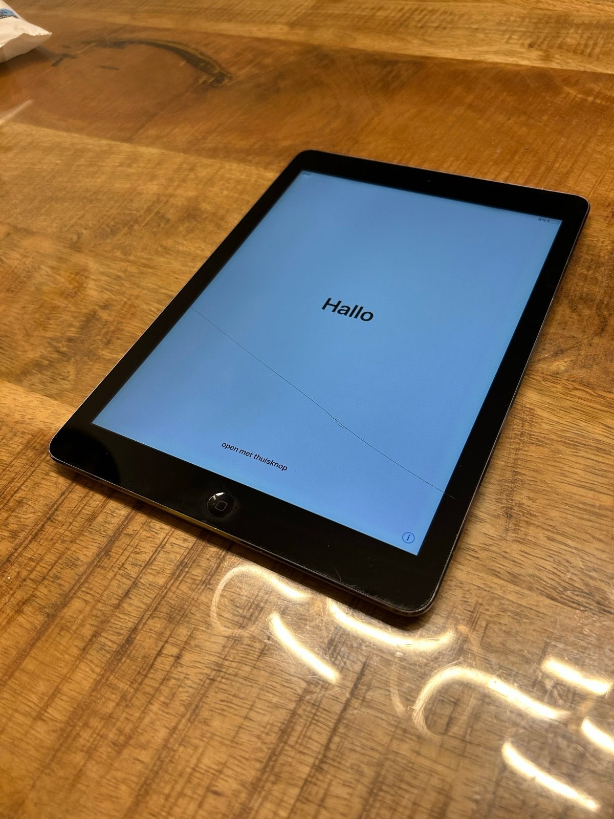 iPad Air 2013 16GB Spacegrijs, Gebruikt, Apple iPad Air, Grijs, 16 GB