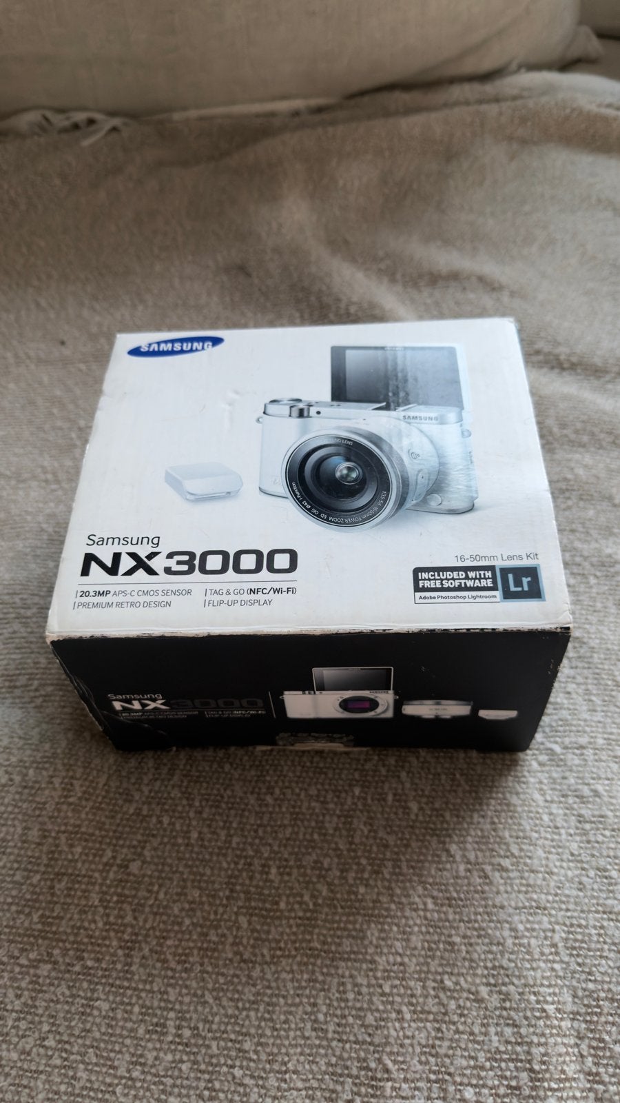 Samsung NX3000 Systeemcamera met 16-50mm lens, Audio, Tv en Foto, Fotocamera's Digitaal, Ophalen of Verzenden, Zo goed als nieuw