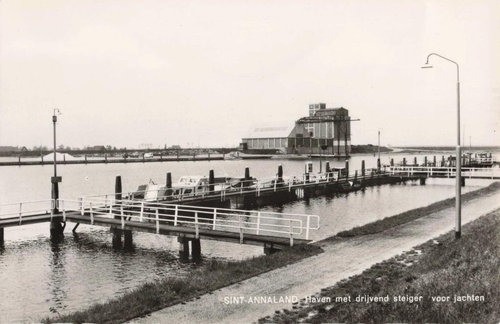 Sint Annaland Haven met drijvend steiger OM245, Ophalen, 1960 tot 1980, Ongelopen, Zeeland