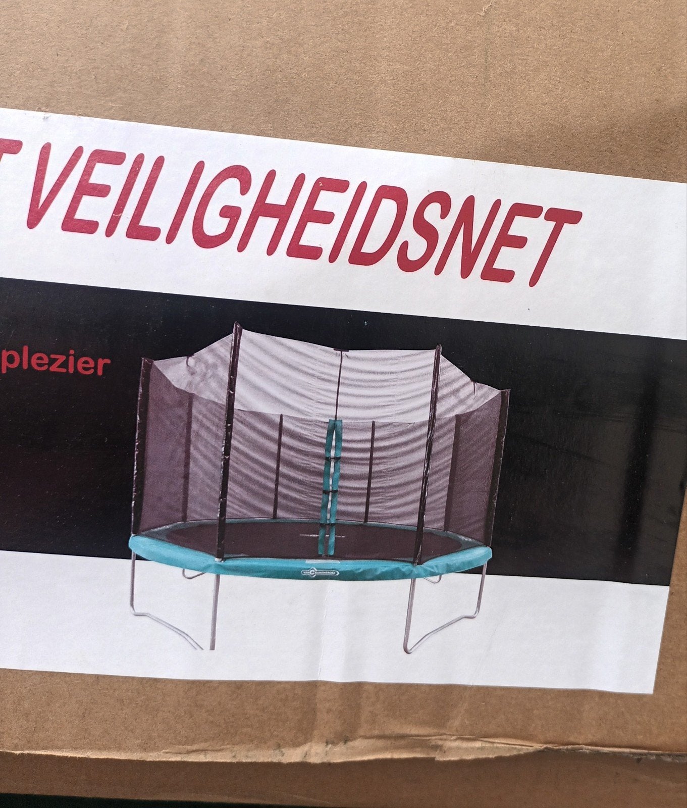 gratis veiligheidsnet trampoline Cranenbroek, Ophalen of Verzenden, Nieuw