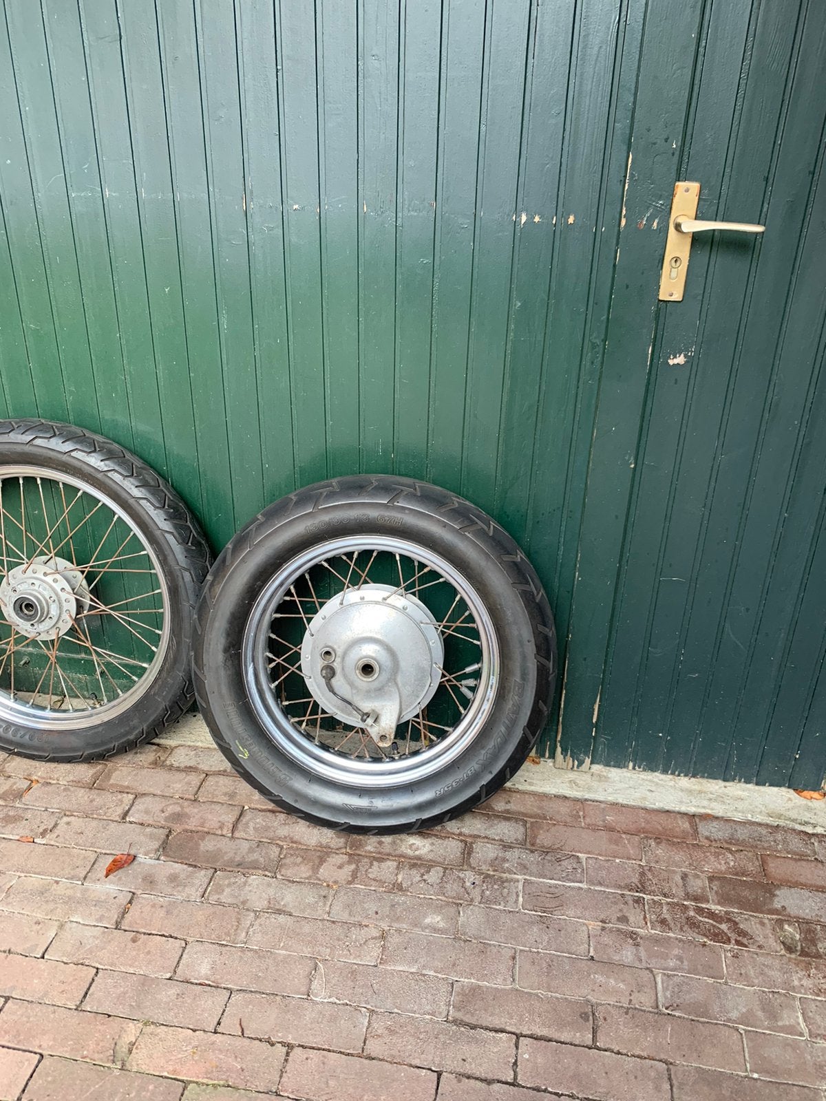 Set XS650 spaakwielen, Ophalen, Gebruikt