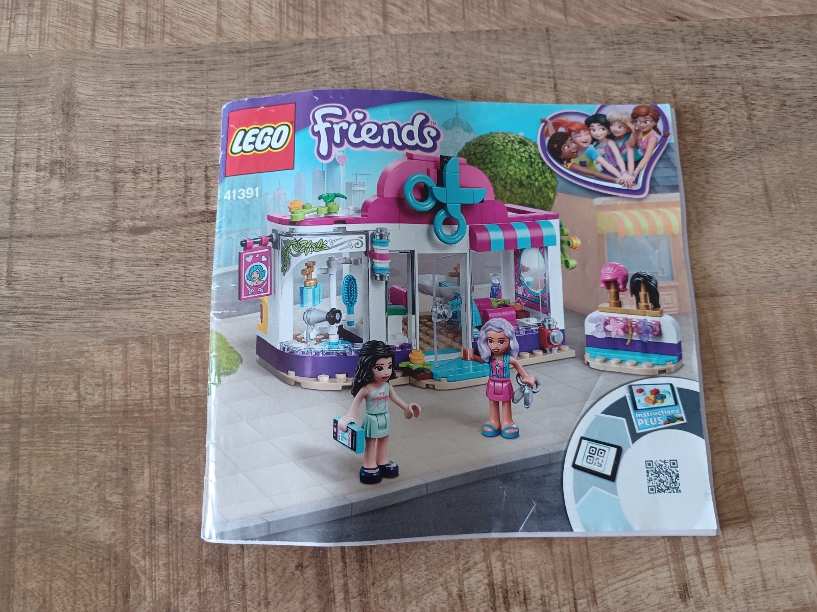 Lego Friends Kapsalon van Heartlake City (41391), Gebruikt, Lego, Friends, Ophalen of Verzenden