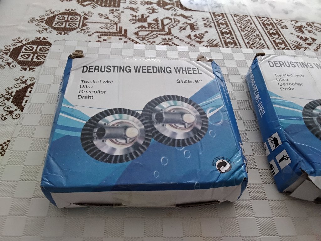 Ontroestings- en onkruidborstel (6 inch), Ophalen of Verzenden, Nieuw, Benzine, Onbekend