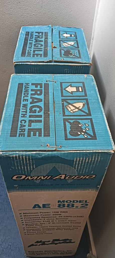 Omni Audio luidspreker model AE 88.2 nieuw in doos, Audio, Tv en Foto, Luidsprekers, Overige merken, Nieuw, Ophalen of Verzenden