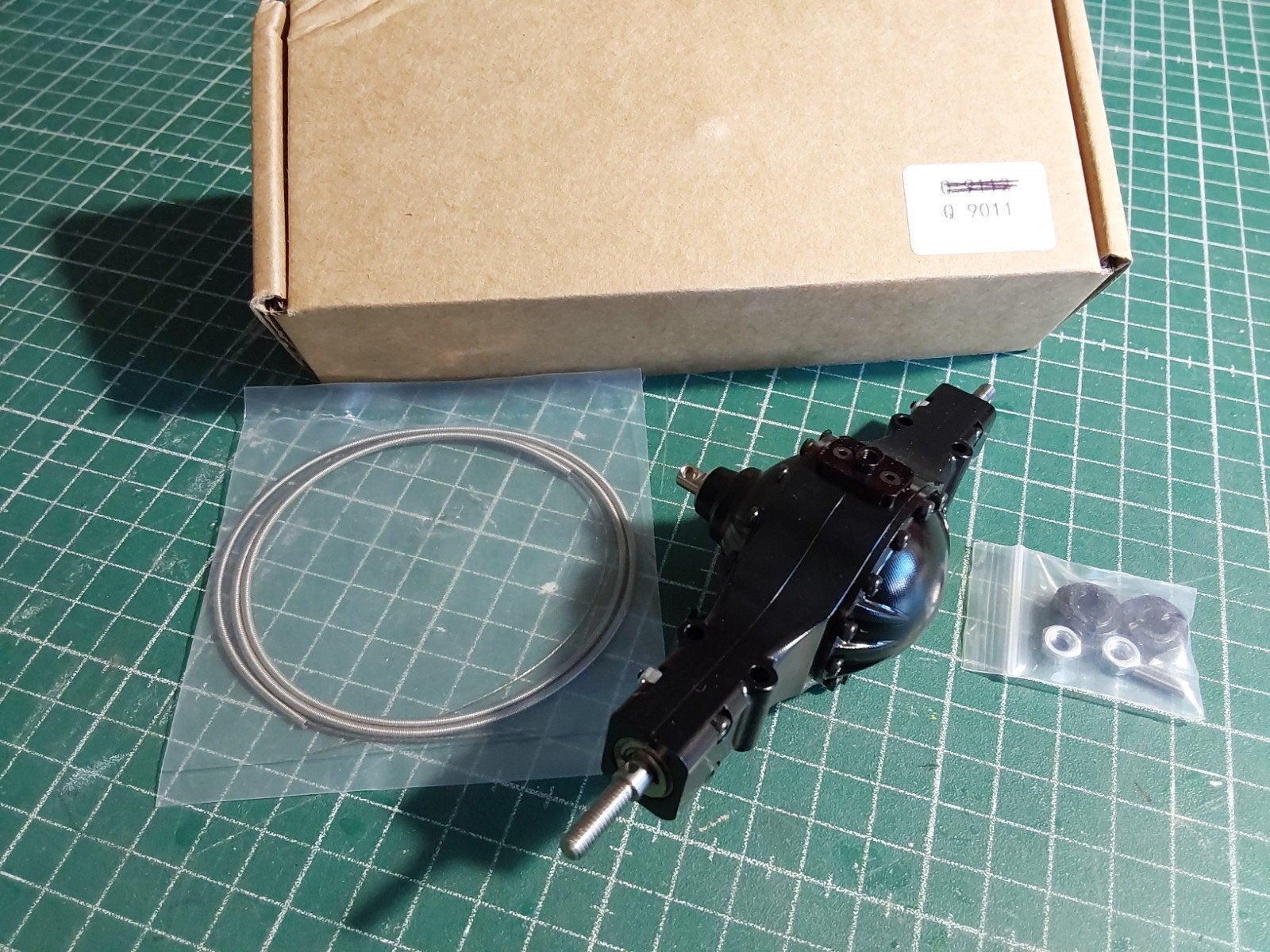 lesu aangedreven achteras Q-9011, Ophalen, Nieuw, Schaal 1:14