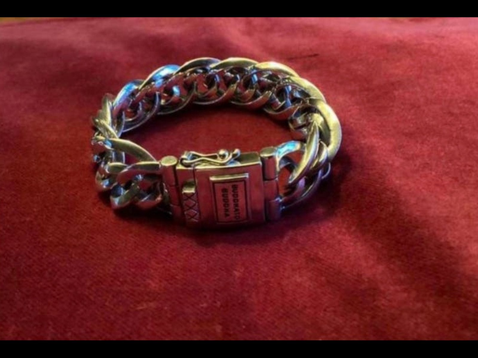 Buddha to buddha armband “ Nathalie small” zo goed als nieuw, Ophalen of Verzenden, Zo goed als nieuw, Zilver