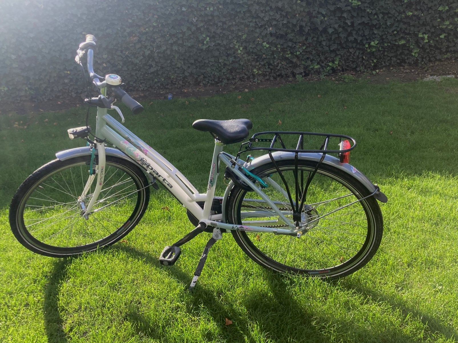 Leuke meisjesfiets Sparta Senorita 26 inch, Terugtraprem, Gebruikt, Versnellingen, Ophalen