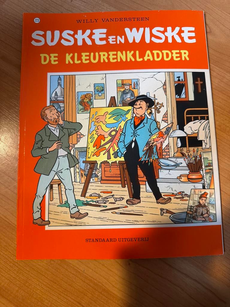 Suske en Wiske - De Kleurenkladder (nr. 223), Eén stripboek, Ophalen, Zo goed als nieuw