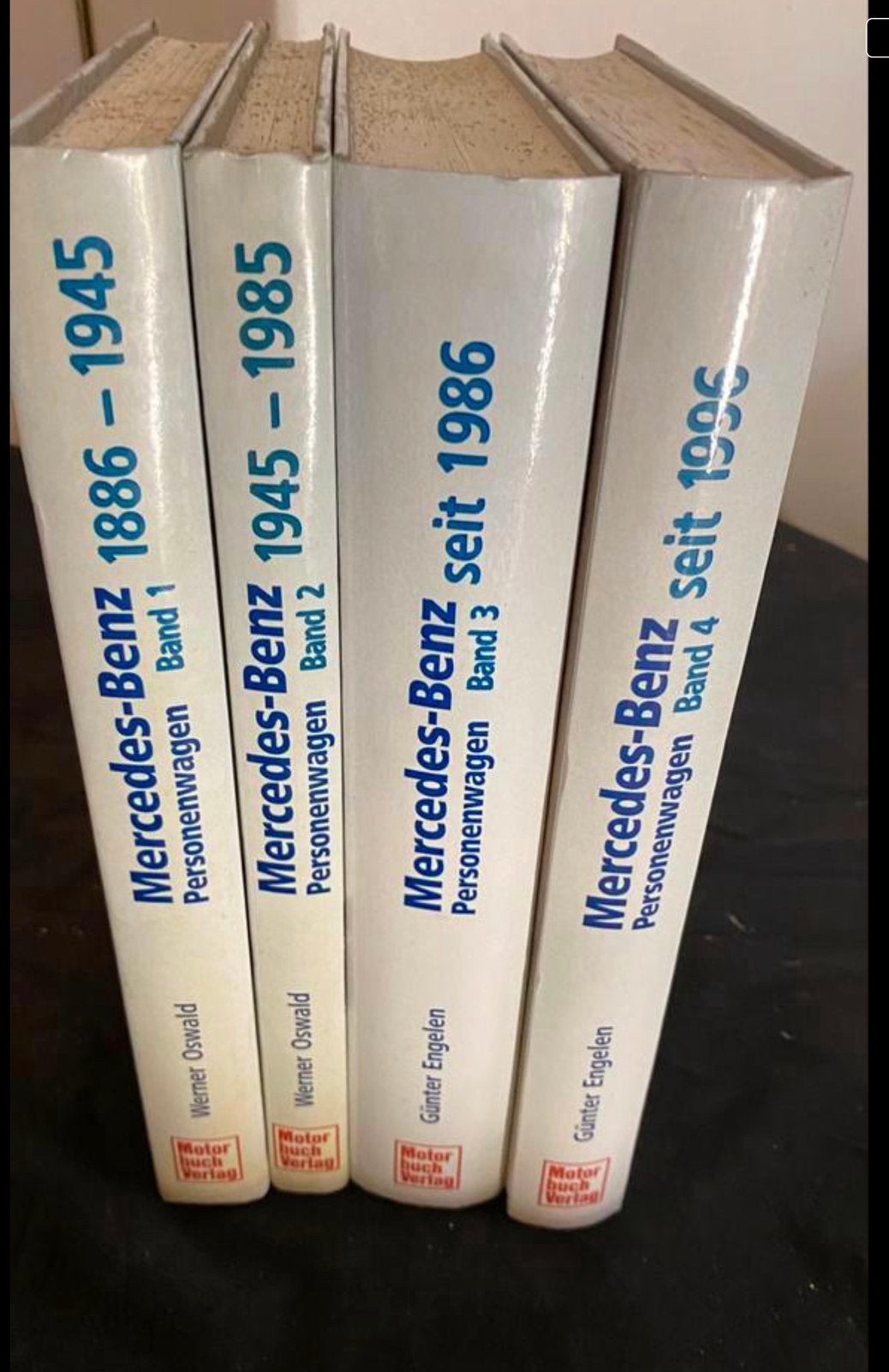 4 Mercedes-Benz boeken van 1886 t/m 2002 zie omschrijving, Ophalen of Verzenden, Nieuw, Mercedes