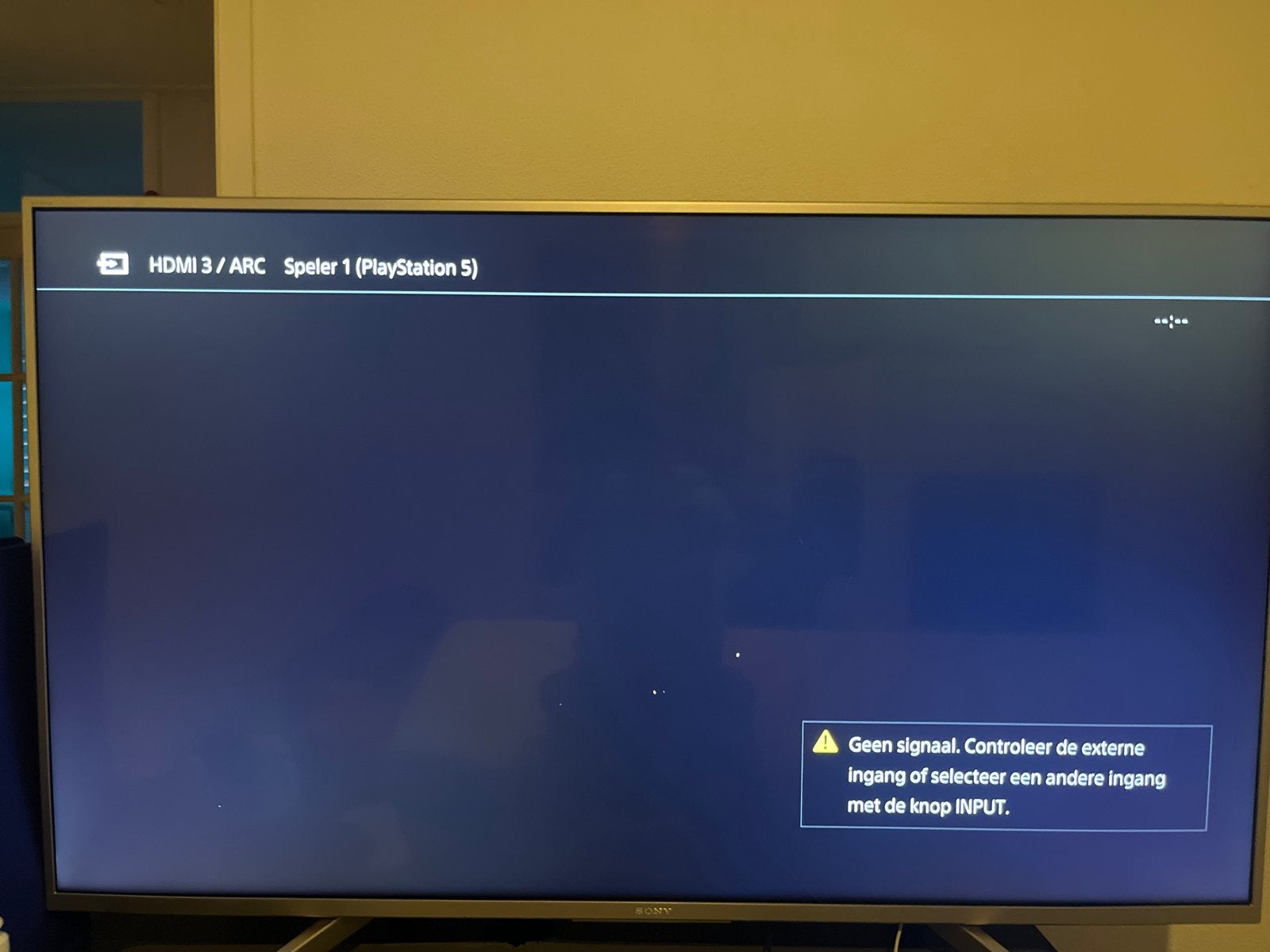 Sony TV, Gebruikt, 50 Hz, Ophalen of Verzenden, Sony