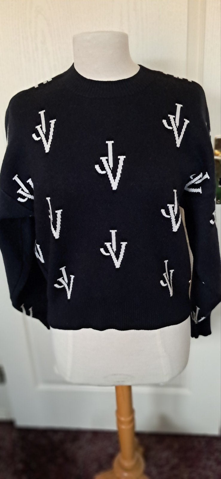 Josh V Trui Maat M - Zwart/Wit, Kleding | Dames, Maat 38/40 (M), Zwart, Onbekend, Ophalen of Verzenden