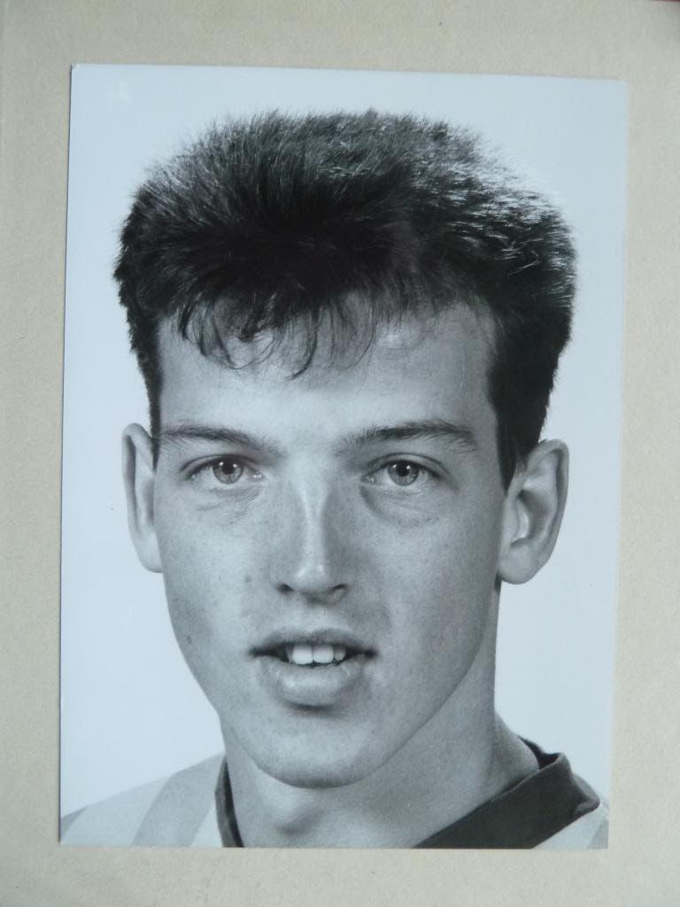 Dijkstra foto. Jack.Vermeulen  RKC 1988/1989. 12,5 x 17,5, Verzamelen, Sportartikelen en Voetbal, Ophalen of Verzenden, Zo goed als nieuw