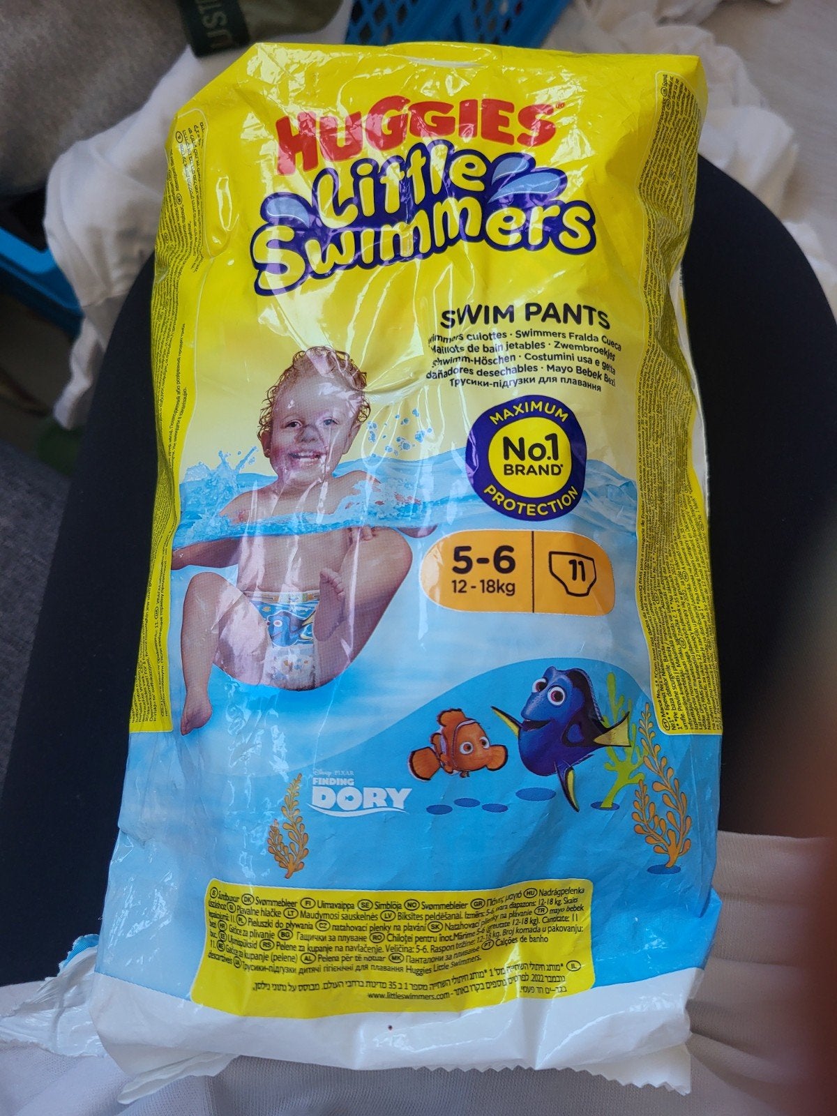 Huggies Little Swimmers zwemluiers maat 5-6 7 stuks, Ophalen, Nieuw