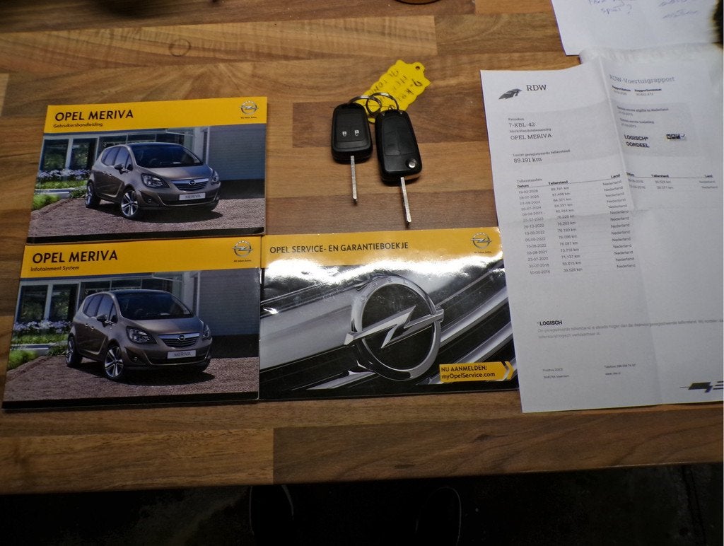Opel Meriva 1.4 Turbo Cosmo AUTOMAAT ORGINELE KM MET NAP...., Auto's, Opel, Gebruikt, Euro 6, 4 cilinders, Parkeersensor