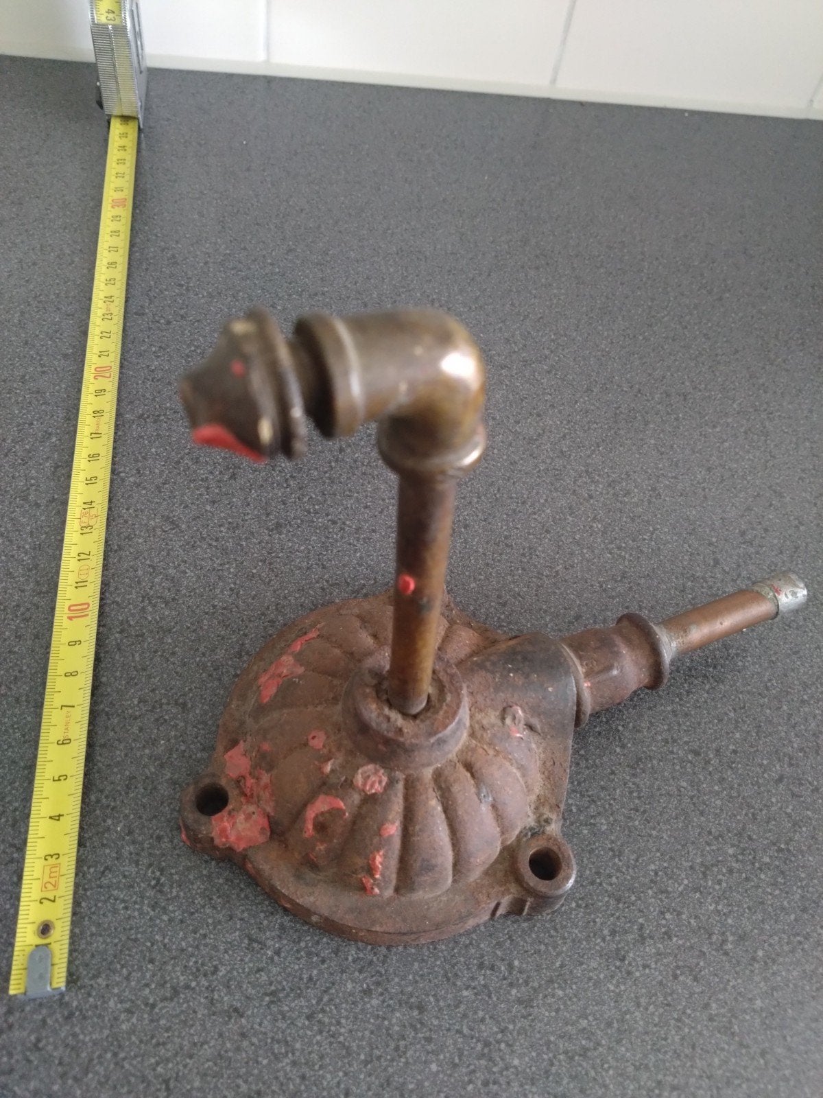 Industriële gasbrander voor lakzegels aan gasmeters., Ophalen of Verzenden