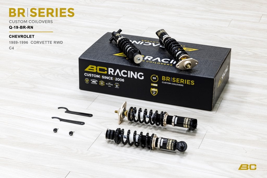 BC Racing BR serie schroefset - Chevrolet Corvette C4 89-96, Ophalen of Verzenden