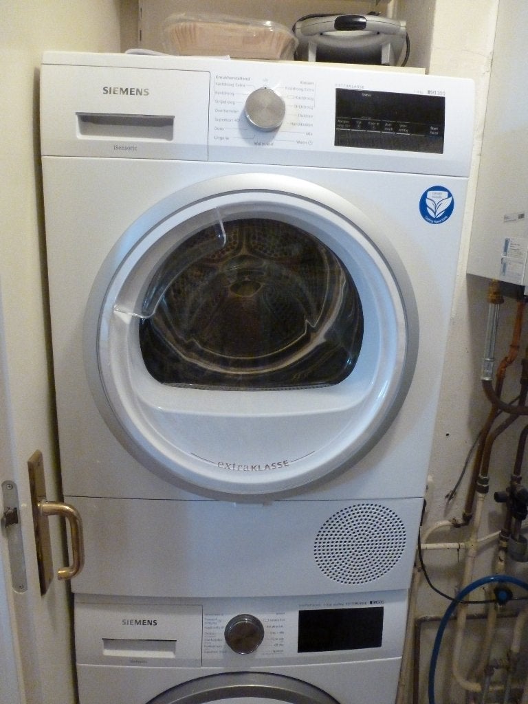 SIEMENS Droger met 2 systemen, Ophalen, Overige typen, 8 tot 10 kg, Zo goed als nieuw