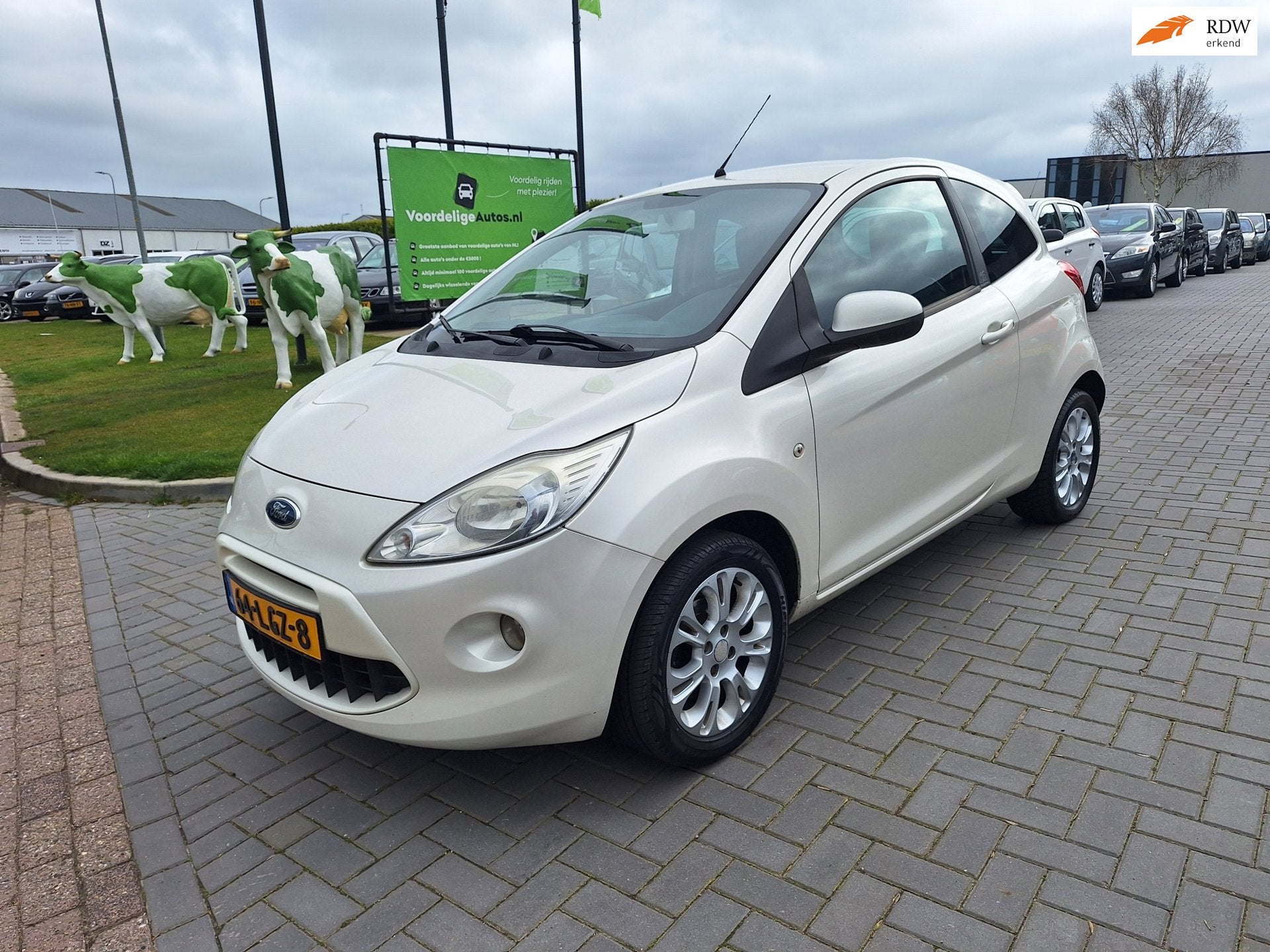 Ford Ka 1.2 Couture First Edition / Nette auto / APK mei 202, Voorwielaandrijving, Gebruikt, 4 cilinders, 4 stoelen