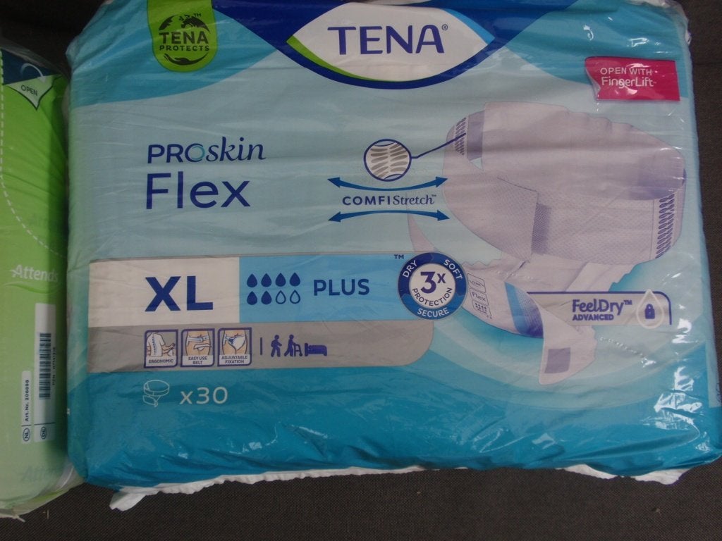 Tena flex luiers maat XL, Diversen, Verpleegmiddelen, Ophalen of Verzenden, Nieuw